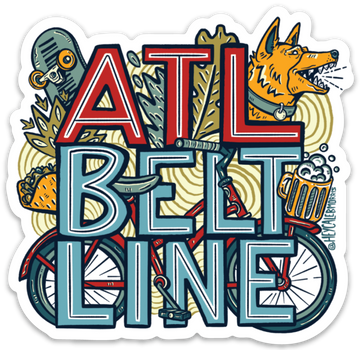 Atlanta Beltline Sticker
