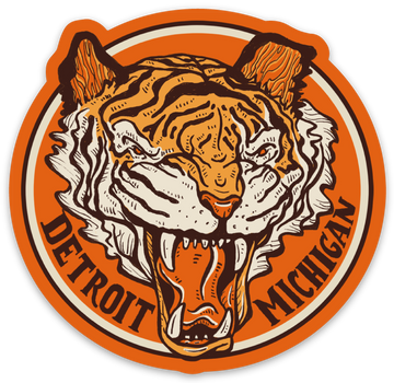 Detroit Tiger Sticker