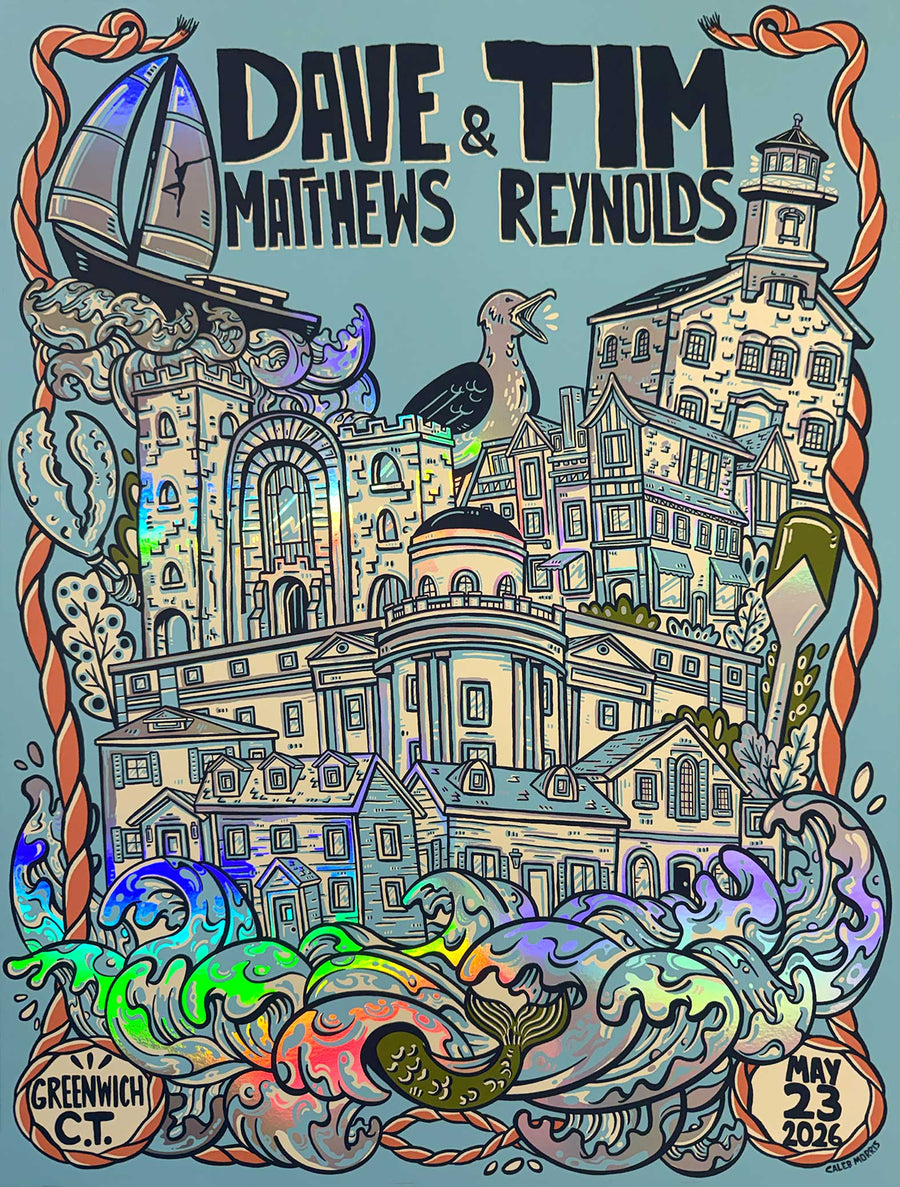 Dave Matthews/Tim Reynolds Greenwich Connecticut Show Poster 5/23