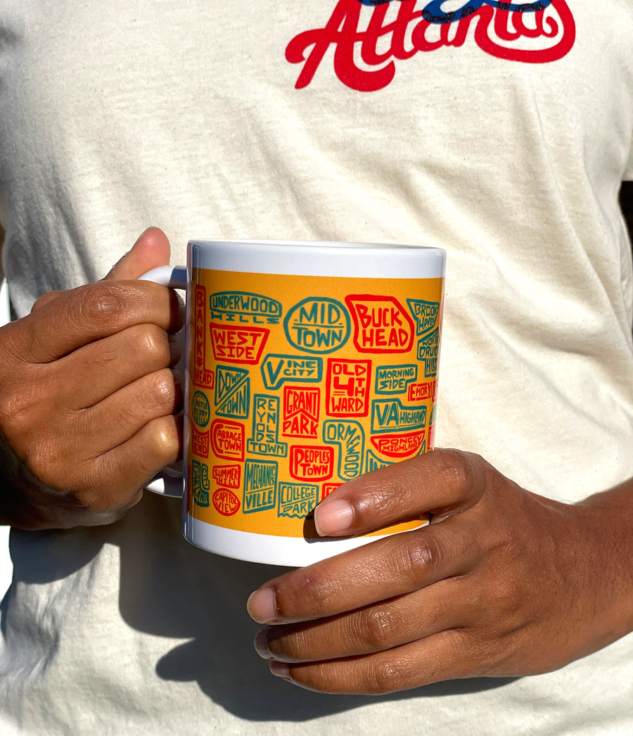 Atlanta Neighborhoods Coffee Mug
