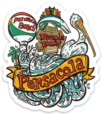 Pensacola Sticker